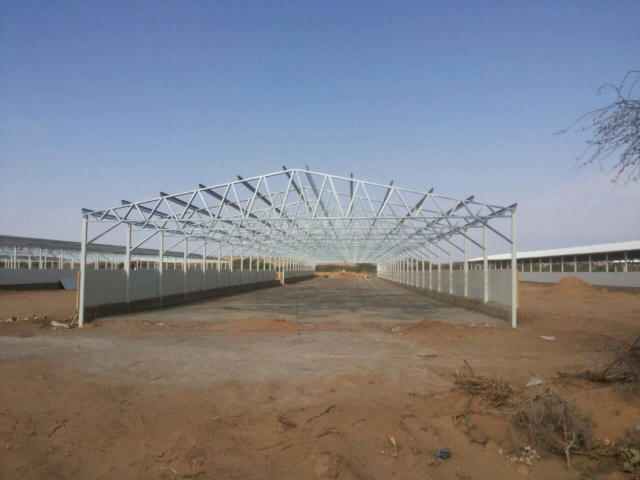 Gürtes Endüstriyel Hafif Çelik Yapılar ile Entegre Hayvancılık Tesisleri