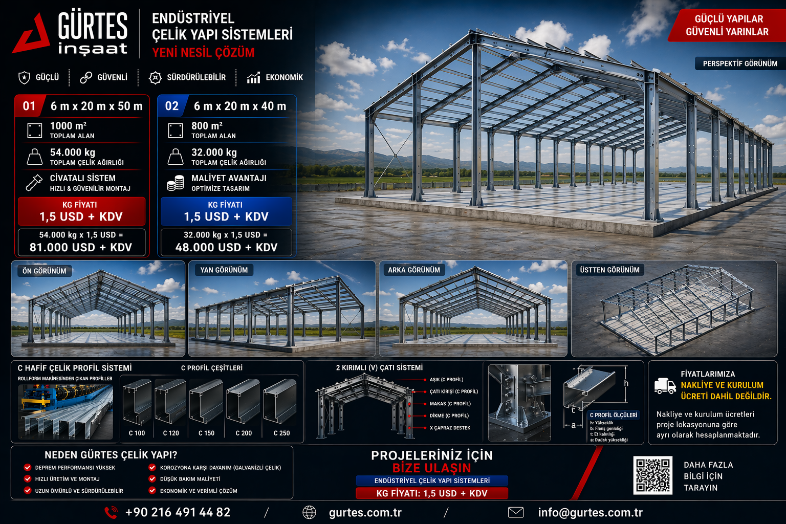 Hafif Çelik Depo Sistemleri 2026