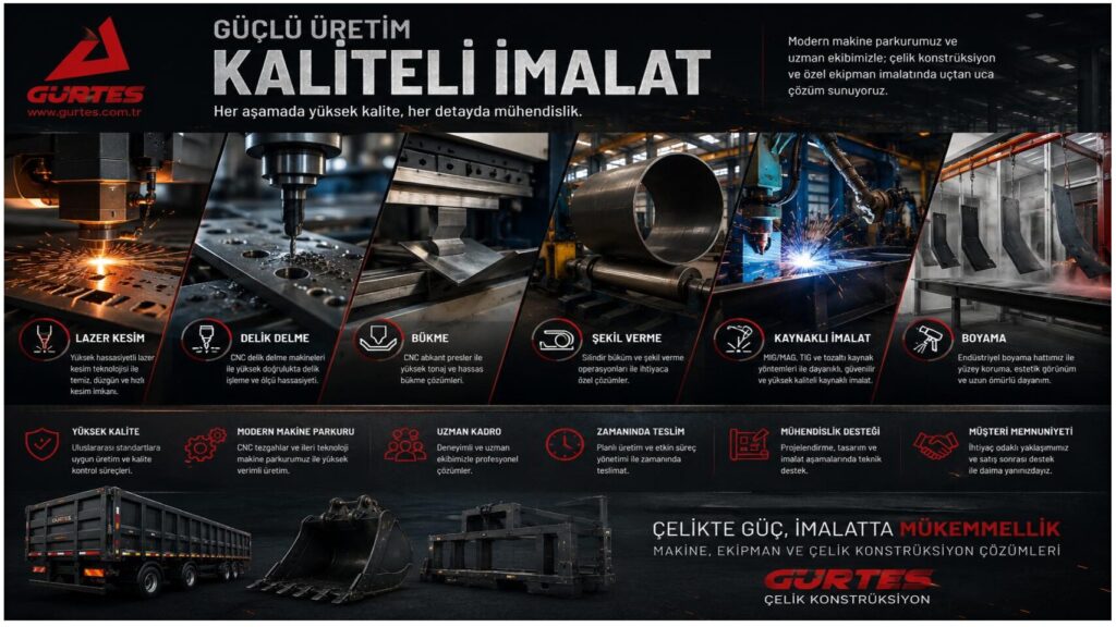 Çelik Konstruksiyon Tanıtım Kataloğu / Gürtes