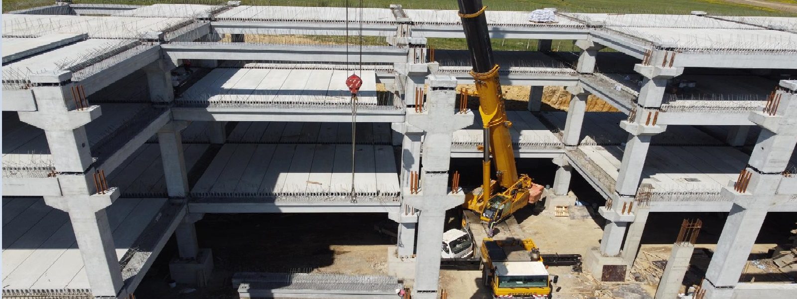 çok katlı betonarme prefabrike